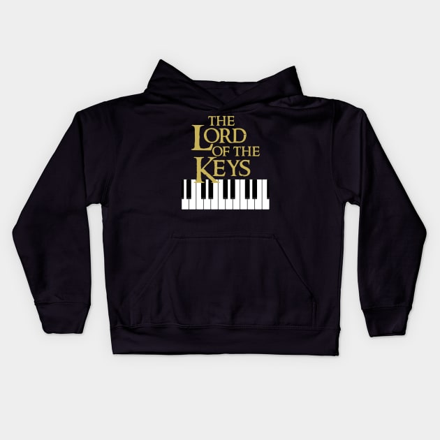 Lord of the Keys Kids Hoodie by Dojaja